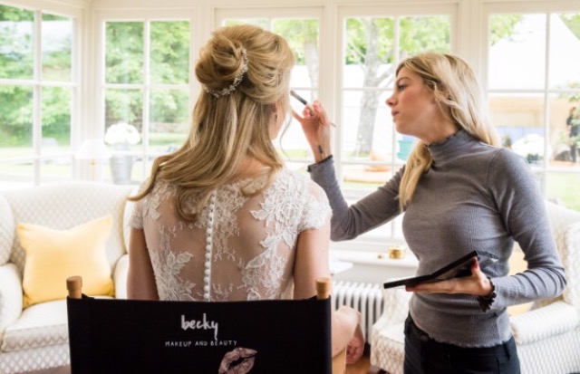 Surrey wedding makeup artist