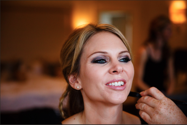 Winter Cotswolds Wedding  Bridal  Hair  and Makeup  