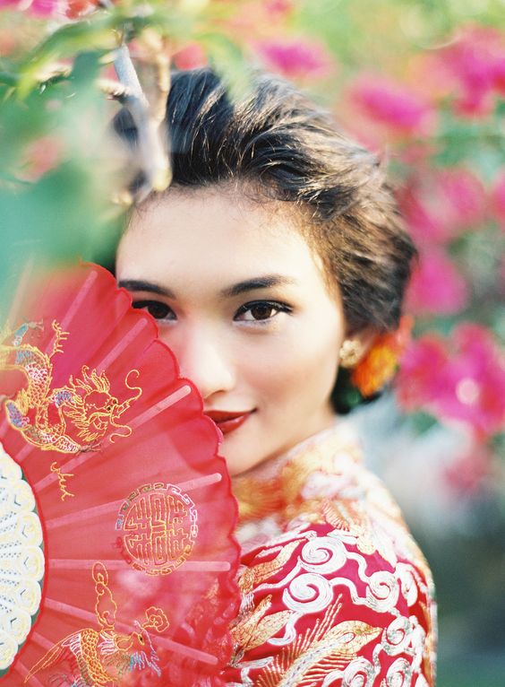 East Asian Wedding Makeup Ideas