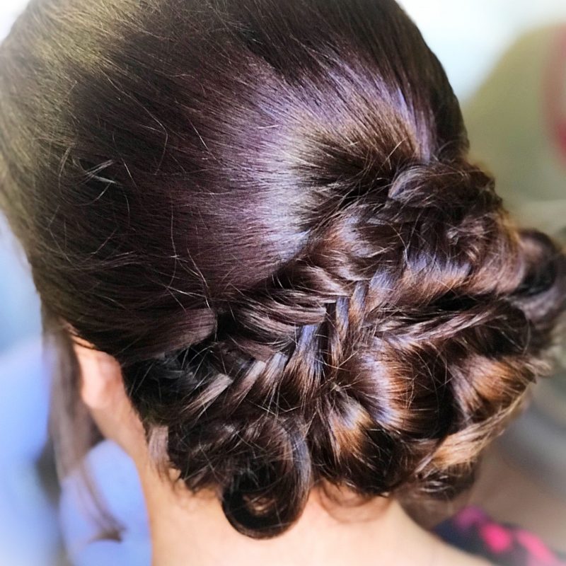 London bridal hair